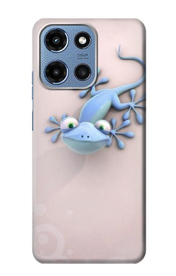 S1631 Drôle Gecko Lézard Etui Coque Housse pour Motorola Moto G 5G (2025)