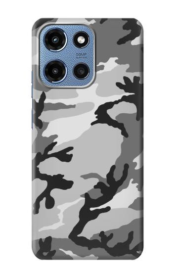 S1721 Neige Camouflage Imprimé graphique Etui Coque Housse pour Motorola Moto G 5G (2025)