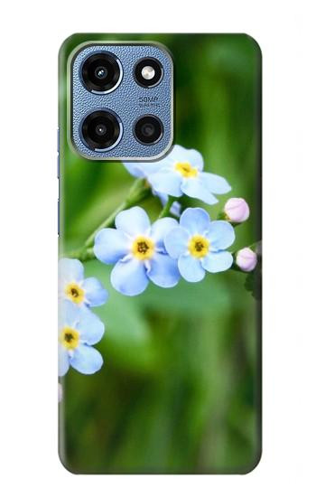 S1818 Ne m'oublie pas Etui Coque Housse pour Motorola Moto G 5G (2025)