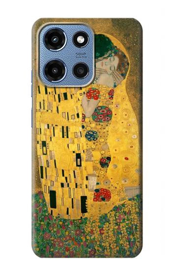 S2137 Gustav Klimt Le Baiser Etui Coque Housse pour Motorola Moto G 5G (2025)