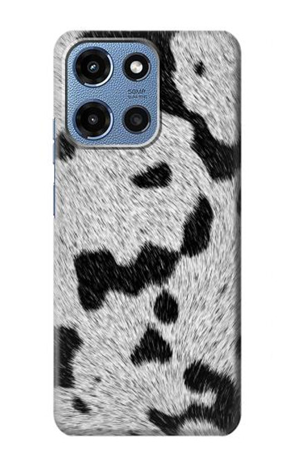 S2170 Vache fourrure Texture Imprimé graphique Etui Coque Housse pour Motorola Moto G 5G (2025)