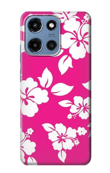 S2246 Motif rose Hawai Hibiscus Etui Coque Housse pour Motorola Moto G 5G (2025)