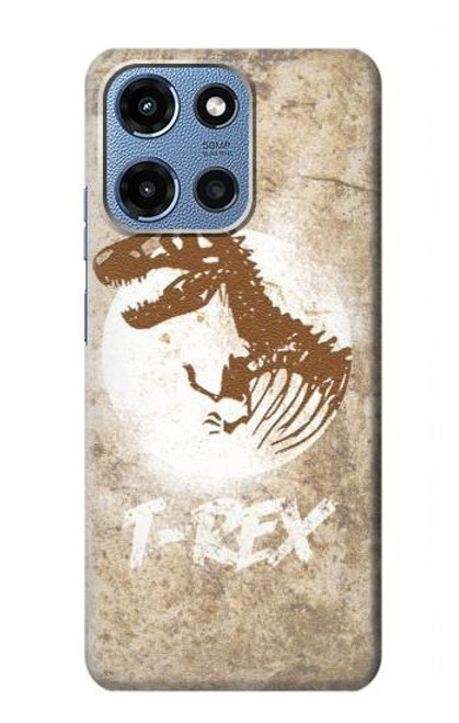 S2372 T-Rex Jurassic Fossile Etui Coque Housse pour Motorola Moto G 5G (2025)