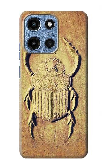 S2401 Scarabée égyptien Beetle imprimé graphique Etui Coque Housse pour Motorola Moto G 5G (2025)