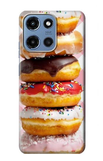 S2431 Fantaisie douce Donuts Etui Coque Housse pour Motorola Moto G 5G (2025)