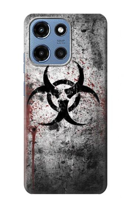 S2440 Risque biologique biorisques Etui Coque Housse pour Motorola Moto G 5G (2025)