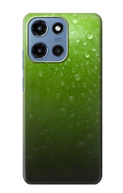 S2475 Seamless Texture verte pomme Etui Coque Housse pour Motorola Moto G 5G (2025)