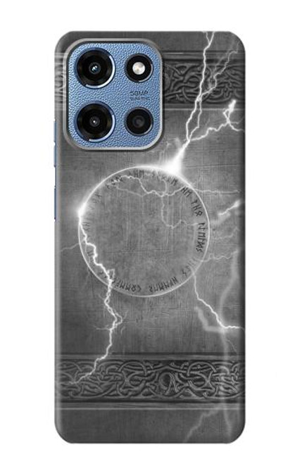 S2533 Thor Tonnerre grève Marteau Etui Coque Housse pour Motorola Moto G 5G (2025)