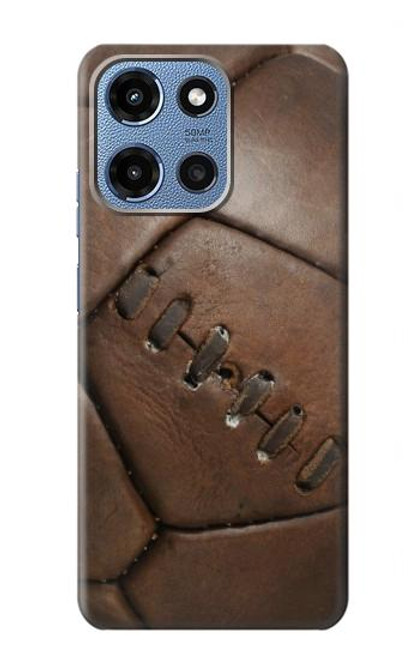 S2661 Football Football graphique en cuir Etui Coque Housse pour Motorola Moto G 5G (2025)