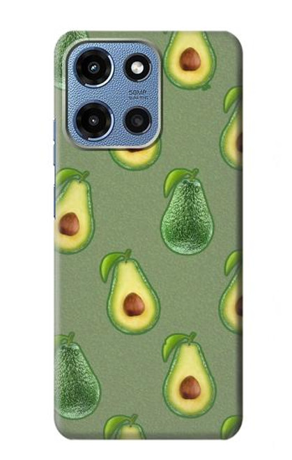 S3285 Motif d'avocat Etui Coque Housse pour Motorola Moto G 5G (2025)