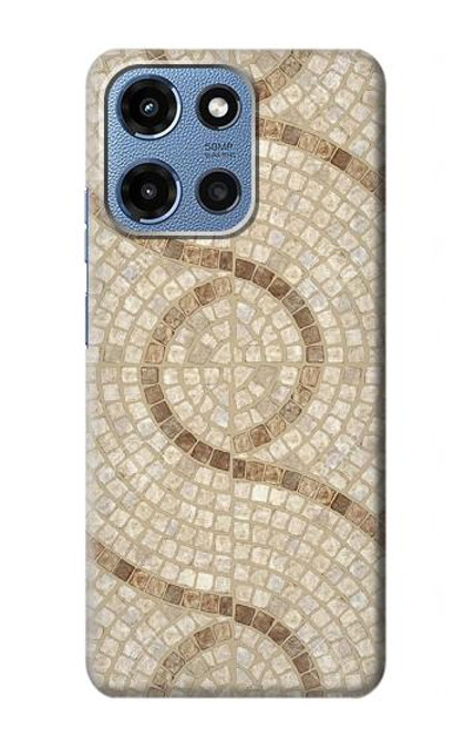 S3703 Carreaux de mosaïque Etui Coque Housse pour Motorola Moto G 5G (2025)