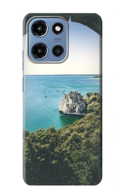 S3865 Europe Plage Duino Italie Etui Coque Housse pour Motorola Moto G 5G (2025)