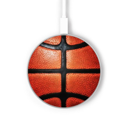 S2538 Le basket-ball Chargeur sans fil 15W Type-C iPhone Android Station de charge à lumière LED