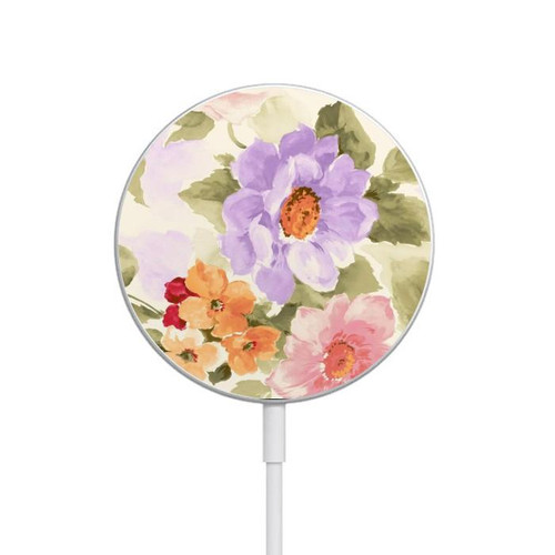 S3035 Peinture douce Fleur Chargeur magnétique sans fil avec MagSafe 15W pour iPhone 16 15 14 13 12