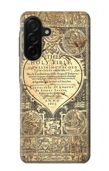 S0330 Bible Etui Coque Housse pour Samsung Galaxy A26