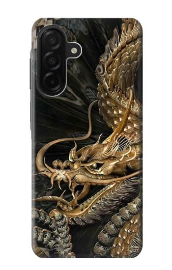 S0426 Dragon d'or Etui Coque Housse pour Samsung Galaxy A26