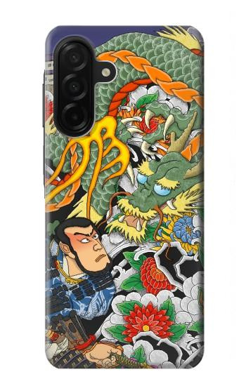S0454 Japon Tatouage Etui Coque Housse pour Samsung Galaxy A26