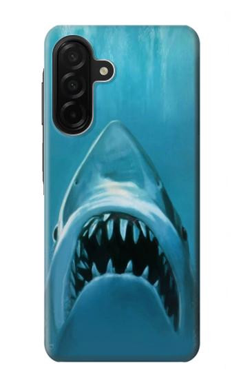 S0830 Requin blanc Etui Coque Housse pour Samsung Galaxy A26