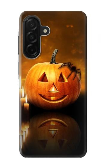 S1083 Citrouille araignée bougies Halloween Etui Coque Housse pour Samsung Galaxy A26