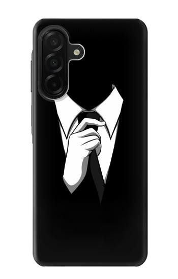 S1591 Anonymous Homme en Costume Noir Etui Coque Housse pour Samsung Galaxy A26