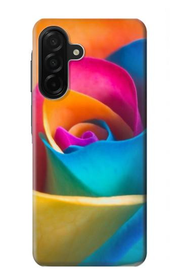 S1671 Arc en ciel coloré Rose Etui Coque Housse pour Samsung Galaxy A26