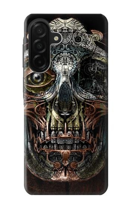 S1685 Crâne Steampunk Etui Coque Housse pour Samsung Galaxy A26