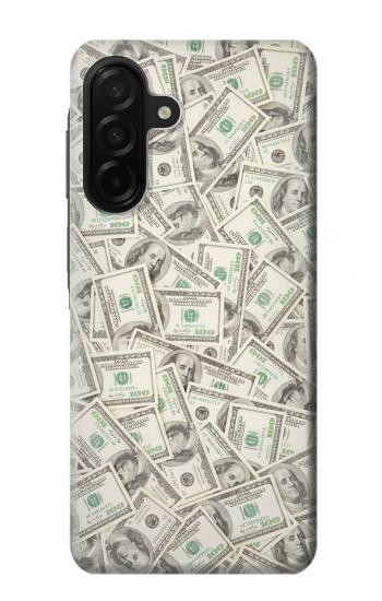 S2077 Billets Dollar argent Etui Coque Housse pour Samsung Galaxy A26