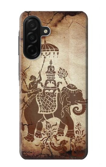 S2102 Art de la peinture thaïlandaise Bouddha sur Elephant Etui Coque Housse pour Samsung Galaxy A26