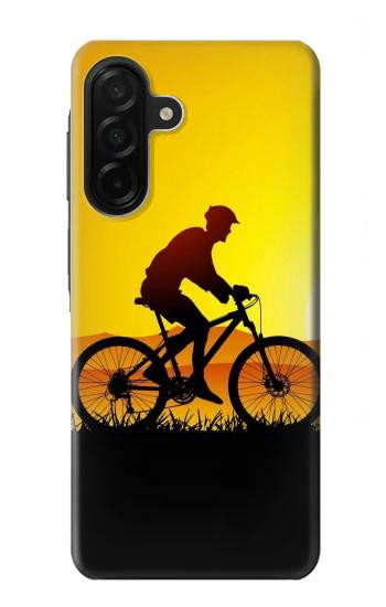S2385 Vélo Vélo Coucher de soleil Etui Coque Housse pour Samsung Galaxy A26