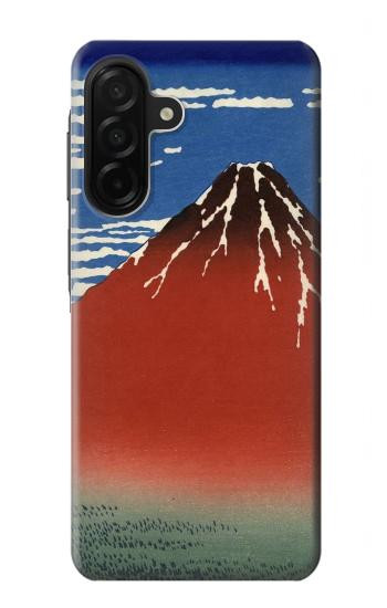 S2390 Katsushika Hokusai Fuji Rouge Etui Coque Housse pour Samsung Galaxy A26