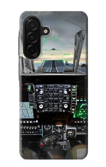 S2435 Avion de chasse Cockpit d'avion Etui Coque Housse pour Samsung Galaxy A26
