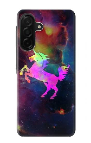 S2486 Arc en ciel espace de nébuleuse Licorne Etui Coque Housse pour Samsung Galaxy A26