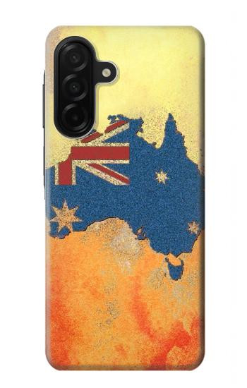 S2494 Australie Drapeau Carte texture de la roche Etui Coque Housse pour Samsung Galaxy A26