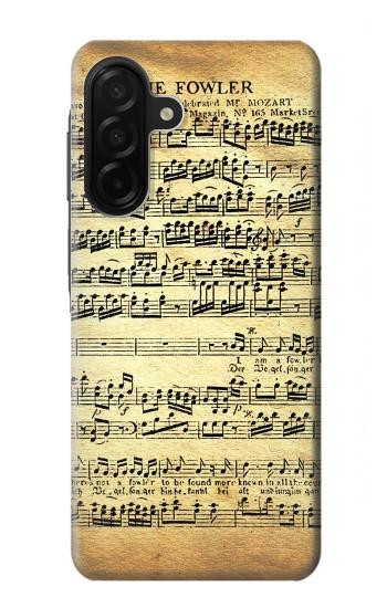 S2667 Fowler Mozart Partitions Etui Coque Housse pour Samsung Galaxy A26