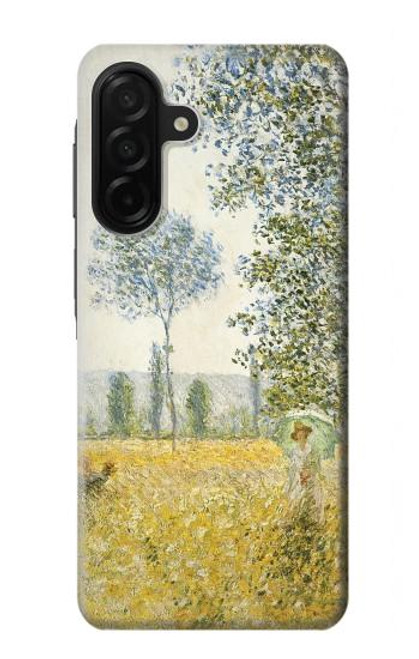 S2682 Claude Monet Champs Au printemps Etui Coque Housse pour Samsung Galaxy A26