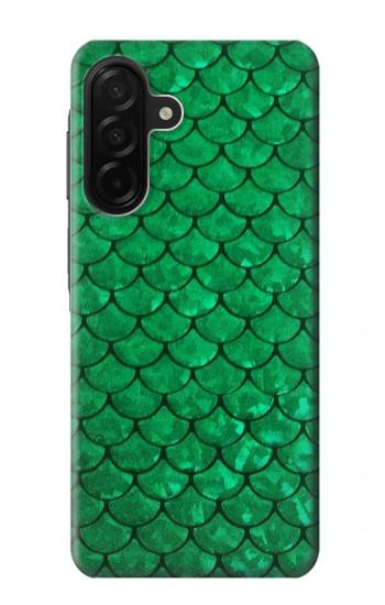 S2704 Vert poisson échelle motif graphique Etui Coque Housse pour Samsung Galaxy A26