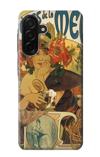 S2740 Alphonse Mucha De La Muse Bieres Etui Coque Housse pour Samsung Galaxy A26