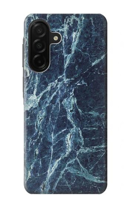 S2799 Lumière Bleu Marbre Pierre Imprimé Graphique Etui Coque Housse pour Samsung Galaxy A26