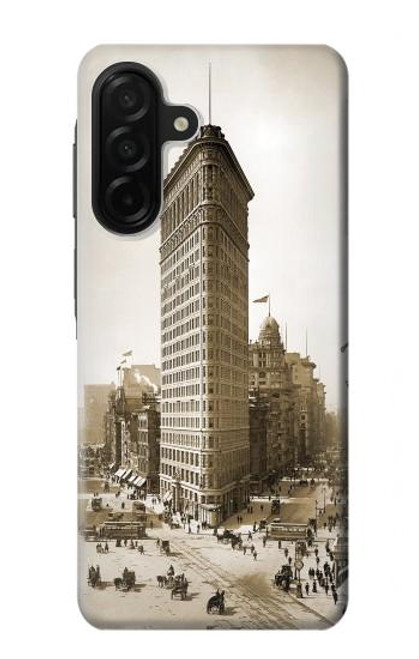 S3046 Vieux de New York Flatiron Bâtiment Etui Coque Housse pour Samsung Galaxy A26