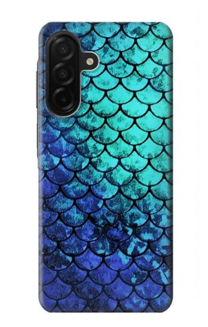 S3047 Vert Sirène écailles de poisson Etui Coque Housse pour Samsung Galaxy A26