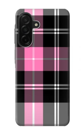 S3091 Motif rose à carreaux Etui Coque Housse pour Samsung Galaxy A26