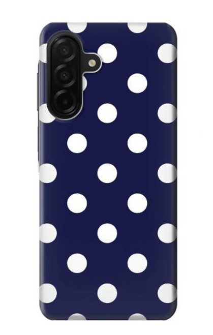 S3533 Bleu à pois Etui Coque Housse pour Samsung Galaxy A26