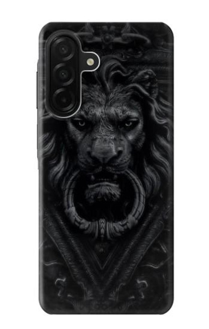 S3619 Lion noir gothique Etui Coque Housse pour Samsung Galaxy A26