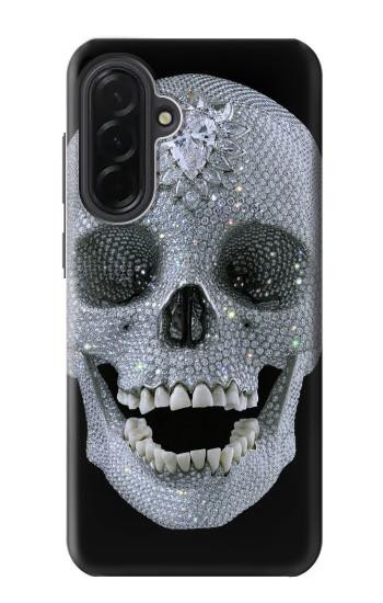 S1286 Crâne de diamant Etui Coque Housse pour Samsung Galaxy A36