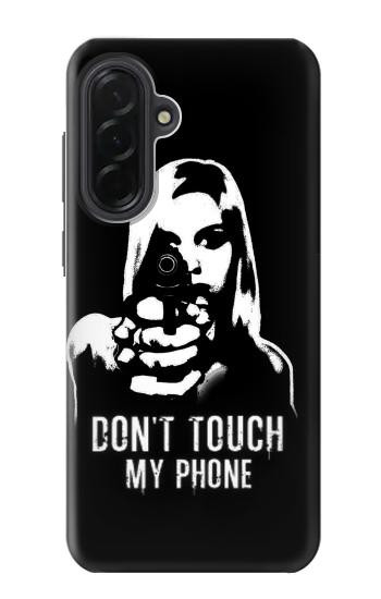 S2518 Ne touche pas mon téléphone Etui Coque Housse pour Samsung Galaxy A36