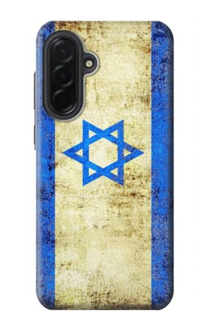 S2614 Israël Vieux Drapeau Etui Coque Housse pour Samsung Galaxy A36