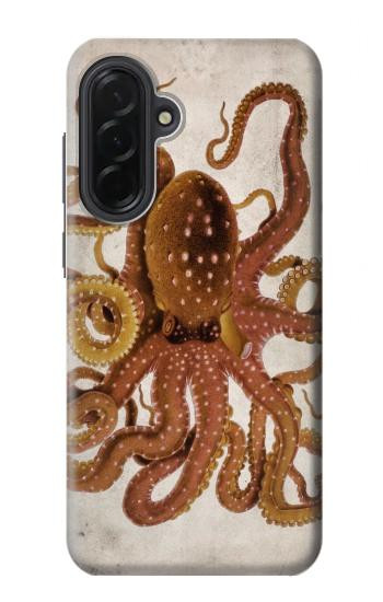 S2801 millésimé Poulpe Etui Coque Housse pour Samsung Galaxy A36