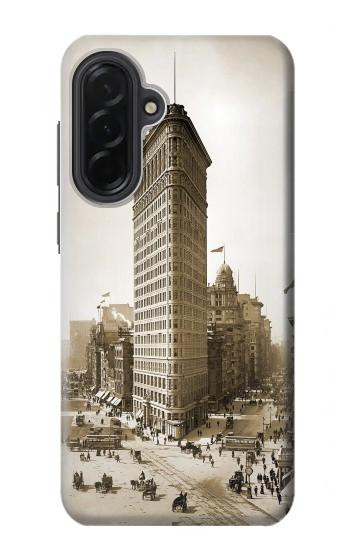 S3046 Vieux de New York Flatiron Bâtiment Etui Coque Housse pour Samsung Galaxy A36