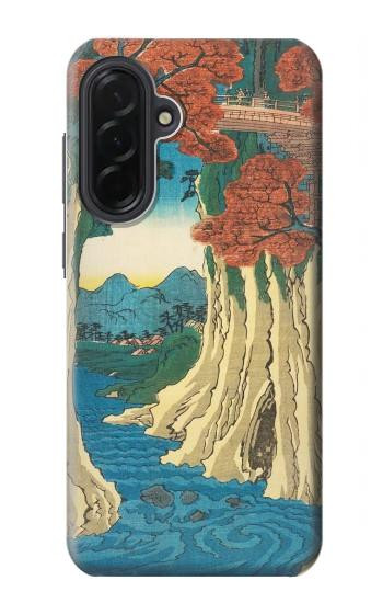 S3348 Utagawa Hiroshige Le singe Pont Etui Coque Housse pour Samsung Galaxy A36