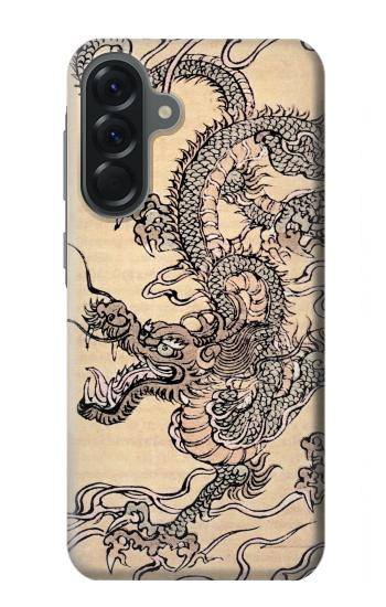 S0318 antique dragon Etui Coque Housse pour Samsung Galaxy A56